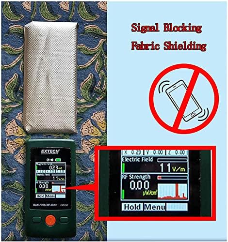 DMWMD RFID EMF Stilling Blokiranje za zaštitu od krpe RFID zaštita od provodljivog tkanina, zaštitna tkanina