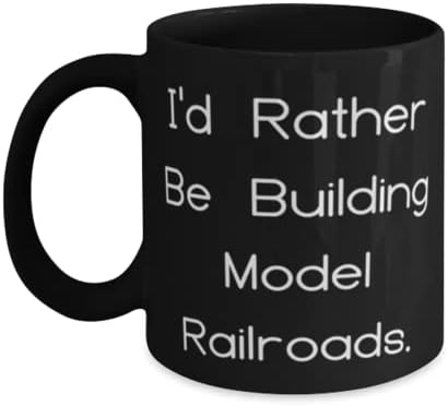 Krumfortable Living Fancy Model željeznice pokloni, Radije bih gradio Model željeznice, Model željeznice