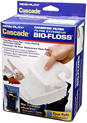 Penn-Plax Cascade bio-Floss zamjena Poly Fiber Floss jastučići za Cascade 700 & amp; 1000 canister Aquarium