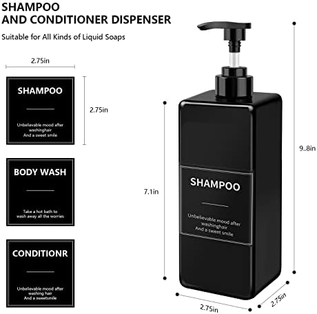 Šampon i regenerator Raspršivač i rezideri za punjenje boca - prazan šampon regenerator za pranje tijela