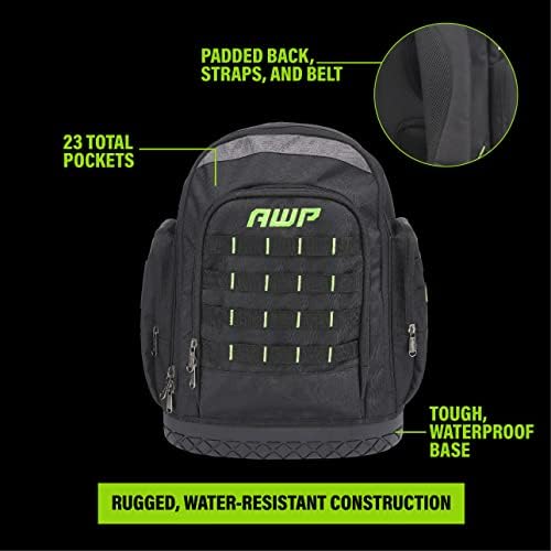 AWP ekstremni ruksak i ugaona bušilica za bušenje | Teška poliesterska bušilica dizajnirana za sjedenje