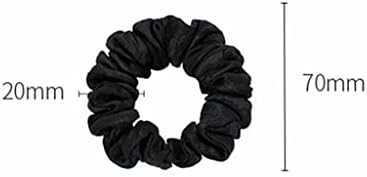 LJMXG Scrunchie visoki rep vezan za kosu konopac lopte dekoracija za kosu Headflower Minority
