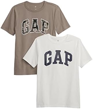 Gap Boys ' 2-paket kratkih rukava Logo T-Shirt