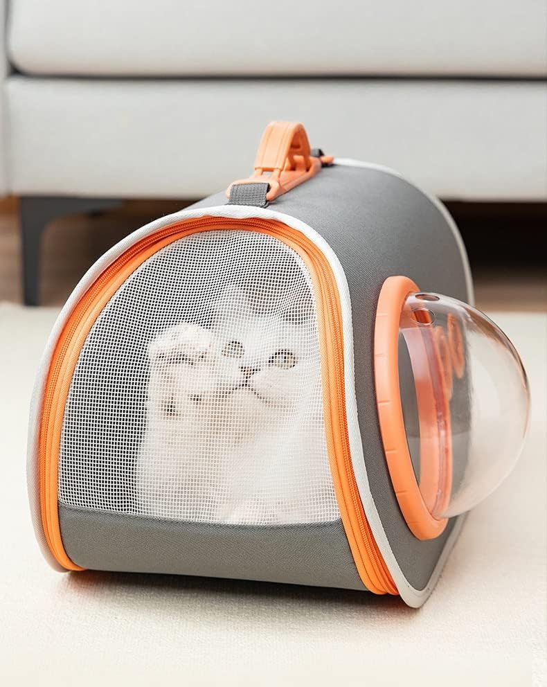 ZSEDP Cats torbe prozračne nosiljke za kućne ljubimce ruksak za male pse mačke putni prostor kapsula kavez