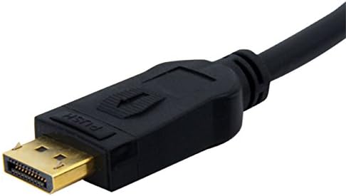 Starch.com 6 FT DisplayPort video produžni kabel - m / f - 6ft DP kabl - 6ft DisplayPort kabel, crni