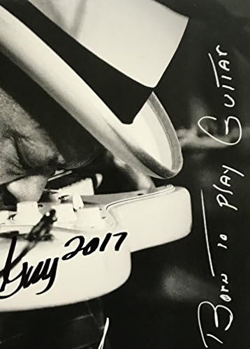Buddy Guy potpisao je Album rođen za sviranje gitare psa DNK coa novo