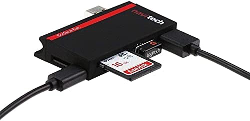 Navitech 2 u 1 laptop/Tablet USB 3.0/2.0 Hub Adapter/Micro USB ulaz sa SD / Micro SD čitačem kartica kompatibilnim