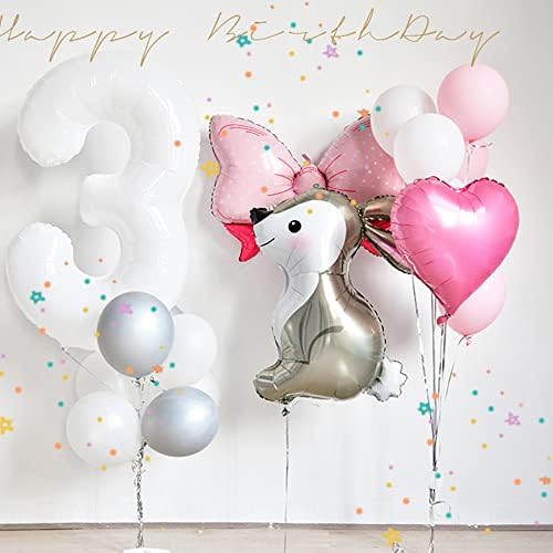 Horuius Bunny baloni Woodland Bunny folija u obliku Uskršnjeg zeca Mylar Baloni za dječje tuširanje dječji