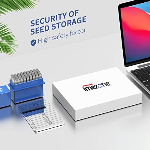 Imezone Steel Crypto wallet Cold Storage seed backup, kompatibilan sa svim BIP39 hardverskim i softverskim