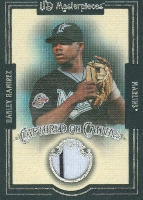 Hanley Ramirez player Igrač za patch patch baseball Card 2007. Gornji palubni remekpije platno CC-HR -