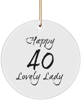 Ideje za poklone za 40. rođendan za žene, poklon za 40. rođendan za nju, ukras za 40. rođendan, rođendan