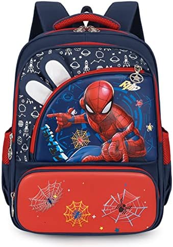 FENGJINRUHUA Cool 3D Hard Case Spider djeca putna Školska torba Dječaci Djevojčice vodootporni lagani ruksak