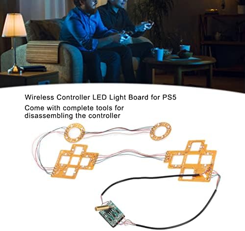 Lagana ploča, modifikacijski kontroler za kontrolu vibracije LED lagana ploča za PS5 kontroler