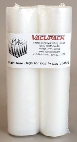 Vakuumske vrećice za suppusnice Sous Vide 8 X20 'roll 2 pakovanje