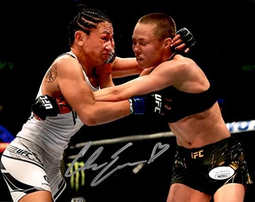 Carla Esparza autogramirana potpisana 8x10 FOTO UFC MMA JSA COA Rose Namajunas