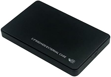 ＫＬＫＣＭＳ 2.5 in eksterni USB 3.0 disk HDD kućište kućišta, Adapterska kutija, za desktop Laptop, crna