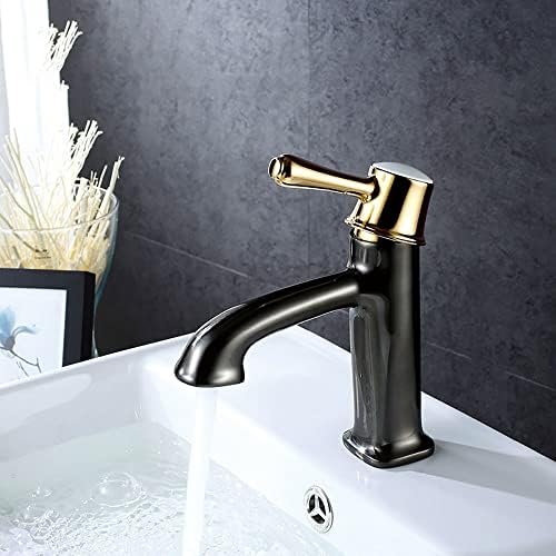 -Faucets, slavina za umivaonik s jednim rukom u kupaonici, vrući i hladni ventil za miješanje bile posude