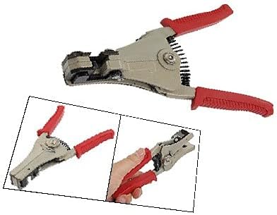 X-Dree-3.2mm Automatski alat za rezanje žičanim rezačem Crveni ručni alat 6.7 (pričvršćen rossa per taglierina