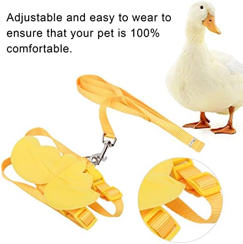 Duck kabelski svežanj i podesivi pileći hodanje piletine prozračni prsluk za kućne ljubimce za patku piletinu