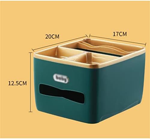 DOUBA kutija za desktop tkivo kućanski dnevni boravak multifunkcionalna kutija za odlaganje podijeljena