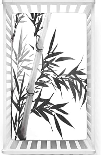 Opremljeni mini listovi od bambusa, prenosivi mini krevetići listovi mekani mali madrac list ugrađen za