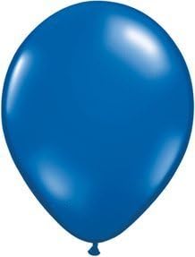 100 COUND LATEX baloni, 12 , kristalno safir plava