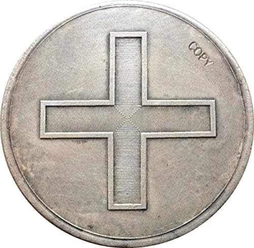 Challenge Coin Russian Coins 1 Ruble Copy 44mm za kućnu sobu Količina ureda kovanica kovanica