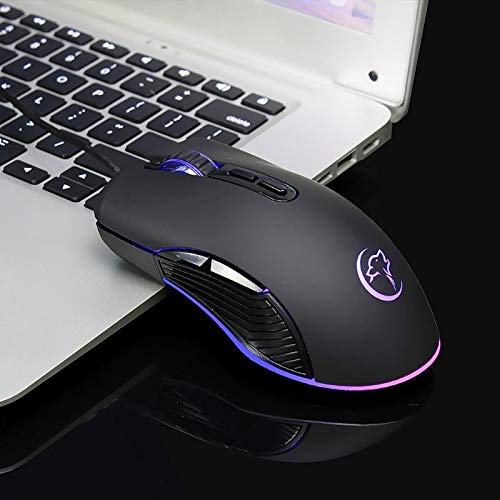 Mini optički žičani miš 4 boje LED svjetlo gaming Mice G830 za igrače PC računar laptop laptop oprema
