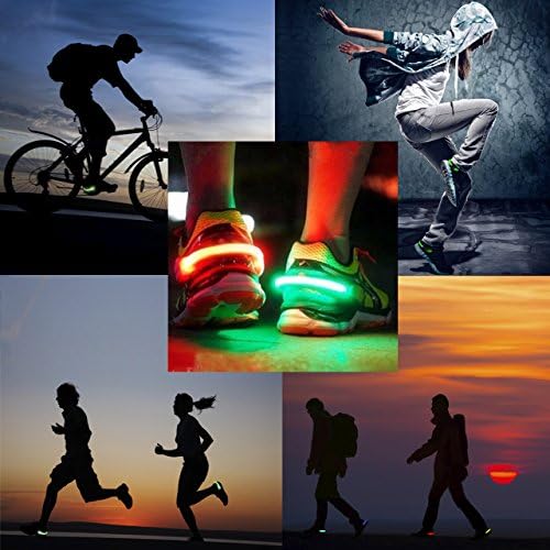 Svjetla sa kopčama za cipele Reflektirajuća sigurnosna Noćna oprema za trčanje za trkače Joggers biciklističke