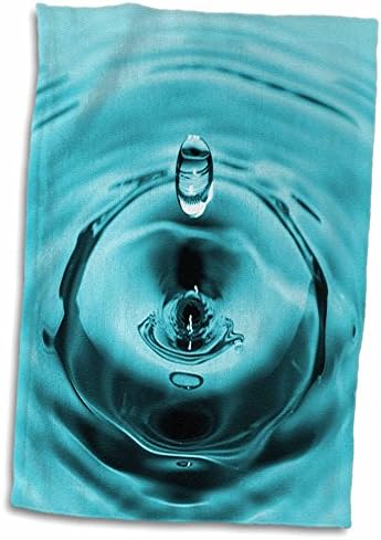 3Droza Florene Voda - Slika Aqua kap vode koja pada u vodu - ručnici