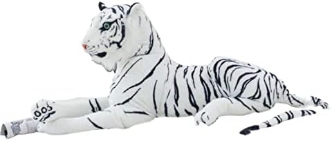 Uongfi 30-120cm Simulacija Bijela tigra plišana igračka slatka punjena životinjska jastuka jastuka lutke