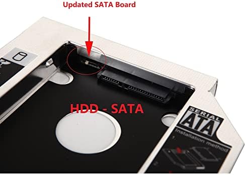 DY-tech 2nd HDD SSD hard disk Caddy Frame Tray za Acer Aspire 5942g 5930 5930G 5950 8943