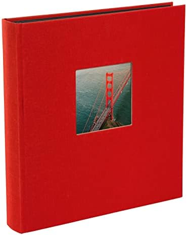 Goldbuch Foto album sa izrezom prozora, kartona, crvena, 30 x 31 cm