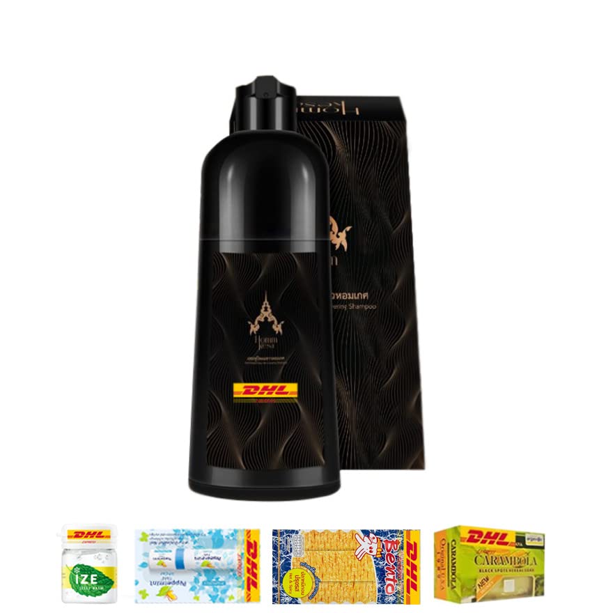 Dostava od DHL Havilah Hommkesa Natural kose boje šampon crna boja organsko 10 plodova 300ml BeautyHoodShop