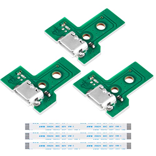 ALAMSCN 3PCS JDS-055 USB punjenje port za punjenje Micro USB adapter sa 12-pinskim fleksibilnom kablom za