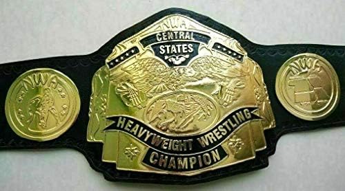 GRID ERA SPORTS NWA Centralna stanja Heavyeight Hrestling Championship 4mm pocinčani remen za odrasle