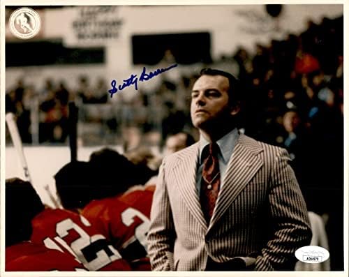 Scotty Bowman potpisao je Montreal Canadiens Hall of Fame 8x10 FOTO JSA COA - AUTOGREMENT NHL Photos