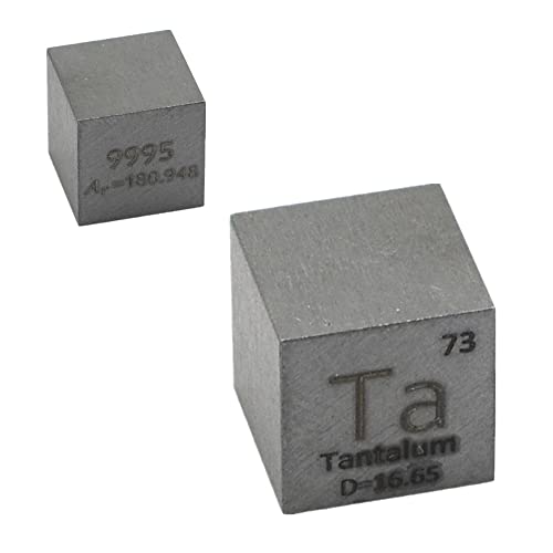9 paket element kocka Set 10mm Silver Hafnium Tantalum Indium Sm Er Ho Gd vanadij gustoća kocke 0.39 za