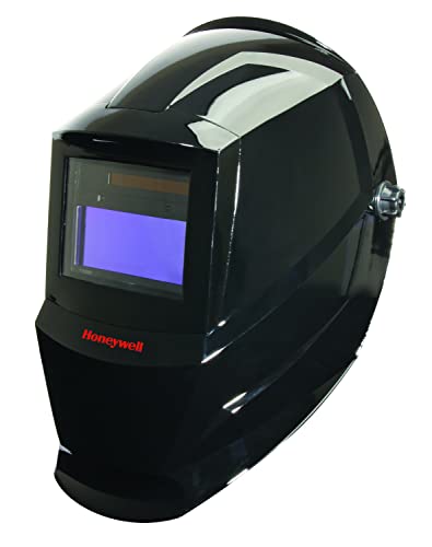 Honeywell Crna kaciga za zavarivanje sa 4 x 5 fiksnom sjenom 10 objektivom za automatsko zatamnjenje