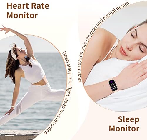 Smorfit fitness tracker, pametni sat za žene, praćenje aktivnosti IP68 Vodootporan sa srčanim zatvaračem