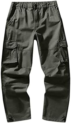 Muškarci Ležerne prilike modni modni džepni patentni zatvarač Muške teretne hlače na otvorenom hlače Alatne