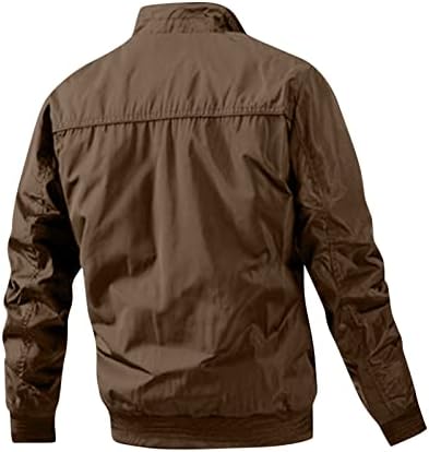 Sport jakne za muškarce pamučni klip trend reverzibilni muški kaput sa zatvaračem od zatvarača jakne sa zatvaračem