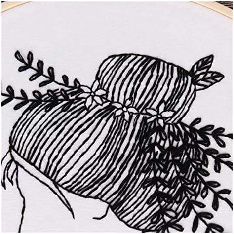 SDGH Sketch easy vez Kit štampanje Needlework komplet za ukrštene šavove šivanje zidnog vezenja DIY dekor