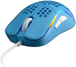 HK GAMING NAOS M Ultra lagana Saćasta školjka Ambidextrous žičani RGB miš za igre 12 000 CPI - 7 dugmad-59