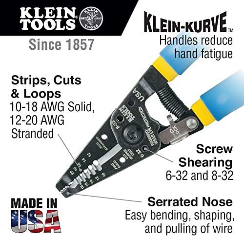 Klein Tools 80018p Komplet alata sa žičanim Skidačem, odvijačem, beskontaktnim testerom napona, GFCI Outlet