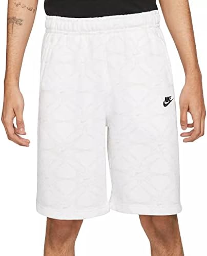 Nike Muške velike & amp; Tall Club Košarka po cijelom Print Fleece šorc