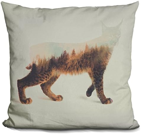 Lilipi Lynx norveška šuma Dekorativni jastuk za bacanje naglaska