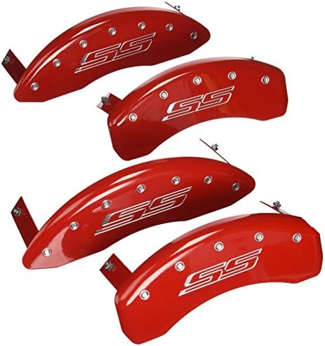 MGP poklopci čeljusti poklopac čeljusti odgovara 2010-2015 Chevrolet Camaro, crveni puder završni poklopci