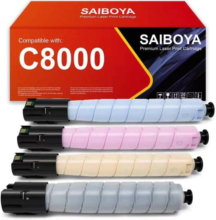 Saiboya ponovo proizveden Versalink C8000 kertridž sa tonerom velikog kapaciteta kompatibilan sa Xerox Versalink C8000 štampačem.
