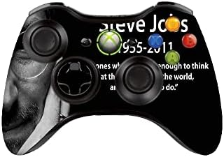 Gadgets Wrap tiskana vinilna naljepnica za naljepnicu za Xbox 360 samo kontroler - Steve Jobs
